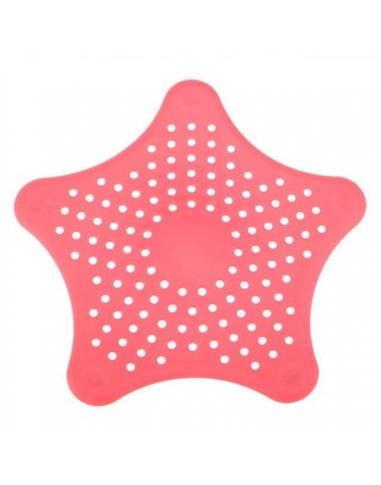 SJ estrella Flor de malla de silicona filtro colador de fregadero colador de baño accesorios de cocina Gadgets