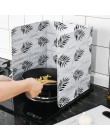 De alta calidad de aceite de deflector bloque de aluminio de placa barrera estufa de cocina de aislamiento de calor Anti-salpica