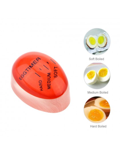 Temporizador de huevo que cambia de color, suministros de cocina, huevos perfectos, cocina, Eco-amigable, temporizador de huevo,