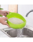 Filtro de lavado de arroz duradero colador cocina herramienta frijoles guisantes cesta colador coladores aparato de limpieza fil