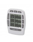 Digital temporizador LCD para cocina magnética temporizadores de temporizador de Cocina 3 canales de hora/Min/seg AM/PM utensili