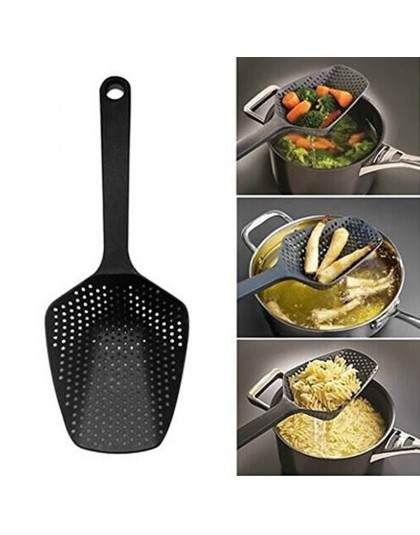 Colador de Nylon gran cuchara colador utensilios de cocina cuchara pala sopa cuchara filtro herramientas de cocina accesorios de