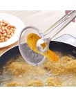 2018 nuevos coladores y coladores Multi-funcional cuchara con filtro y pinza comida cocina aceite-freír ensalada filtro BBQ sumi
