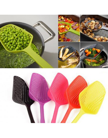 Filtro de sopa, pala de cocina, cuchara colador de verduras, cuchara de Nylon, colador de presión a alta temperatura, herramient