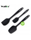 WALFOS Juego de 3 herramientas de cocina de silicona resistentes al calor juego de utensilios de cocina utensilios de pastelería