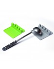 Soporte de cuchara de silicona soporte de cuchara de sopa para cuchara organizador de cocina utensilios de cocina estante de alm