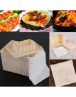 Nuevo molde de prensa de Tofu de plástico hecho en casa molde para Tofu soja cuajada Tofu hacer molde con paño de queso cocina h