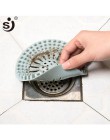 SJ colador de fregadero de silicona recoger Filtro de desagüe para pelo tapón de baño accesorios de cocina Gadgets coladores