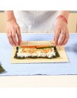 Rodillo enrollador de Sushi japonés de bambú, alfombra para Sushi Onigiri, rodillo de arroz para hacer a mano herramientas de Su