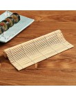 Rodillo enrollable de Sushi japonés de bambú, alfombrilla de Sushi DIY Onigiri rodillo de arroz máquina de mano herramientas de 