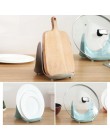 Cuchara doméstica soporte útil de cocina de plástico olla tapa cubierta soporte estante herramienta
