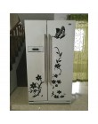 Etiqueta engomada creativa de alta calidad del refrigerador negro de la mariposa del patrón de las pegatinas de la pared de la c
