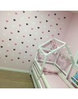 Adhesivo para pared de corazón para la habitación de los niños bebé niña habitación pegatinas decorativas habitación de guarderí