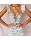 Minivestidos ajustados elegantes con mangas de mariposa y espalda descubierta de verano para mujer