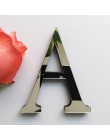 2019 nuevas pegatinas de pared diy 3d pegatina acrílica decoración boda regalo amor letras decorativas alfabeto decoración de pa