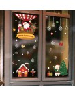 2020 Feliz Navidad pared pegatinas ventana vidrio Festival pared calcomanías Santa murales Año Nuevo Navidad decoraciones para l