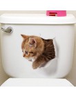 1 unid 3D Cute Cat calcomanías adhesivas de pared de la familia pegatinas de ventana de la habitación decoraciones de baño asien