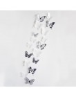18 unids/lote 3d efecto de cristal adhesivo para pared de mariposas mariposa para niños habitación pared casa decoración en la p