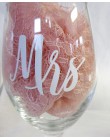 9 Uds Mr y 9 Uds Mrs/set etiqueta de las Copas de vino recién casados regalo de compromiso de boda Champagne vidrio calcomanía C