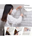 70*77 3D pegatina de pared autoadhesiva papel pintado DIY ladrillo sala de estar TV niños seguridad dormitorio cálido hogar Deco