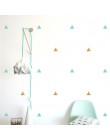 Triángulos adhesivos para pared para habitación de niños habitación de bebé calcomanías para habitación de niños habitación pega
