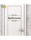 Señal de lavabo puerta pegatinas etiqueta pegatinas de vinilo de pared para cuarto de baño Hotel impermeable Auto adhesivo papel