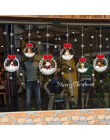 KAKUDER Adhesivo de pared de Navidad ornamento bolas de vidrio pared arte removible hogar vinilo ventana pegatinas pegatina deco
