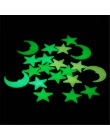20 piezas luminosas que brillan en la oscuridad estrellas pegatinas de Luna fiesta decoración para el hogar pegatinas de pared c