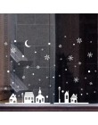 Pegatinas de Navidad de ventana de año nuevo restaurante centro comercial decoración ventana de cristal de nieve removible ornam