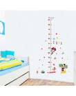 Dibujos Animados minnie mickey mouse tabla de crecimiento medidas de altura niños bebé habitación pegatina de pared decorativa c