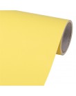 60cm * 3M papel pintado autoadhesivo de vinilo mate sólido DIY pegatinas de pared impermeables películas de decoración del hogar