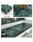 Papel pintado de vinilo de mármol autoadhesivo rollo de muebles película decorativa pegatinas de pared impermeables para cocina 