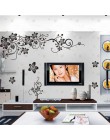 2019 pegatinas de pared moda hermoso vinilo extraíble DIY flores vid calcomanía artística mural Stikers para la decoración de la