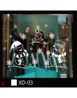 Navidad muñeco de nieve removible hogar vinilo ventana pared pegatinas decoración gran oferta Navidad ventana transparente papel