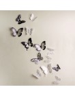 18 unids/lote 3d efecto cristal adhesivo para pared de mariposas hermosa mariposa para niños habitación calcomanías de pared dec