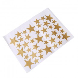 Patrón de estrellas de vinilo para pared calcomanías para habitación infantil decoración extraíble pegatinas de pared para niños