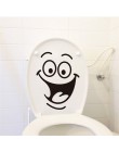 Nueva caricatura DIY sonrisa divertida baño pegatinas para pared de baño decoración del hogar calcomanías de pared impermeables 