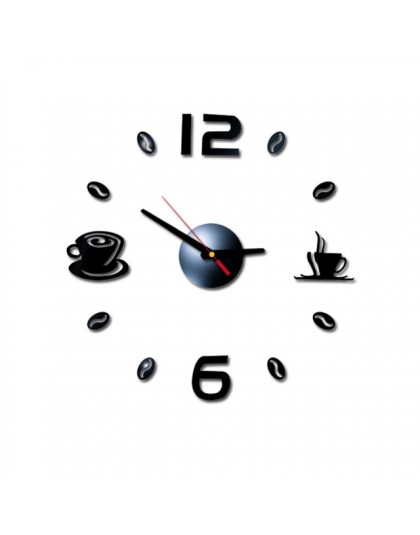 Reloj de pared Digital pegatina reloj de diseño moderno reloj DIY Reloj de pared cocina reloj de salón decoración del hogar diy 