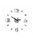 Reloj de pared Digital pegatina reloj de diseño moderno reloj DIY Reloj de pared cocina reloj de salón decoración del hogar diy 