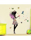 Envío Gratis hermosa mariposa elfo arte pegatina de pared para niños habitaciones hogar fondo para decoración pared calcomanía b