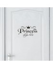 Etiqueta engomada de la pared de la decoración del hogar del PVC de la princesa de kawuder calcomanías de la puerta de la habita