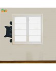 Lindos gatitos mirones adhesivos de gato para pared para niños habitaciones nevera dibujos animados animales gato pared calcoman