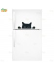 Lindos gatitos mirones adhesivos de gato para pared para niños habitaciones nevera dibujos animados animales gato pared calcoman