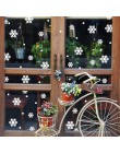 Escaparate de Casa Navidad copo de nieve pegatinas de invierno ventana de vidrio pegatinas de pared habitación de niños decoraci