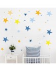 Estrellas coloridas polka dots vinilo pegatina para pared cuarto de bebé habitación decoración arte murales papel tapiz impermea