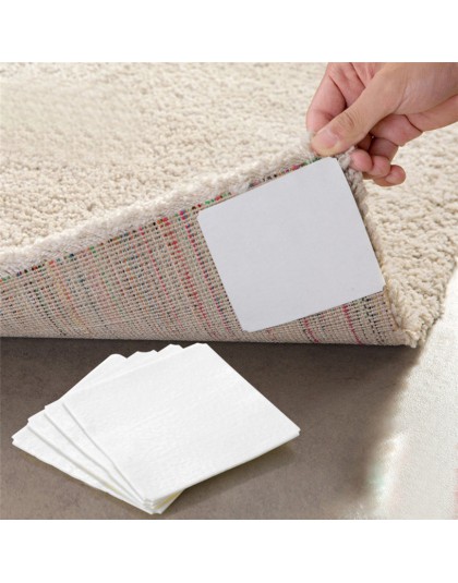 4 Uds pegatina antideslizante alfombra de piso de casa alfombra alfombrilla almohadillas adhesivas de doble cara almohadillas an