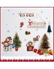 DIY Feliz Navidad pegatinas de pared decoración árbol para regalo ventana pegatinas de vinilo extraíbles pegatinas de pared deco