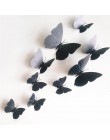 12 Uds. Decoración creativa de la boda nevera 3D mariposa decoración Wall Sticke Kids Window Shop ETH002. Decoración de casa