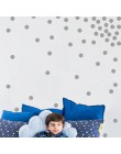 Mini oro lunares pared pegatina DIY vinilo interesante arte de pared para guardería Dot pegatinas para habitación de niños papel