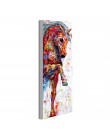HDARTISAN pared arte pintura cuadro de lienzo Animal Print Walking Horse para la decoración del hogar de la sala de estar sin ma